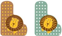 Small Foot - Houten Dieren Kinderletter - L