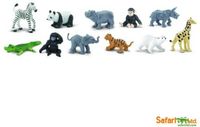 Safari LTD dierentuin babys Minifiguren 11 stuks