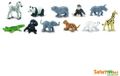 Safari LTD dierentuin babys Minifiguren 11 stuks