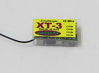 Jamara 64032 XT3 Ontvanger, 35 MHz, Multi Kleur