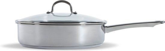 BK Bright Sauteerpan - 28 cm - RVS - Met Deksel