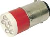 CML Innovative Technologies 18640350C LED-signaallamp Rood BA15d