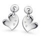 Orphelia ZO-5013 - Oorhangers Zilver 925 - 2.5 cm - Zirkonia