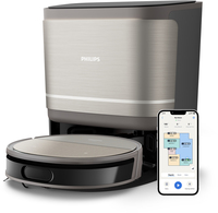 Philips HomeRun 9000-serie Robotstofzuiger - Zwart/Grijs