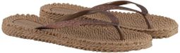 Ilse Jacobsen Cheerful Teenslippers Dames Bruin