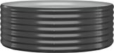 Syfax Plantenbak 100x100x36 cm gegalvaniseerd staal antracietkleurig