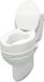 Merkloos PEPE Toiletbrilverhoging, 15 cm, met deksel, wit