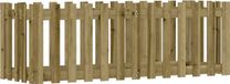 vidaXL Plantenbak verhoogd hekontwerp 150x50x50 cm geïmpregneerd hout