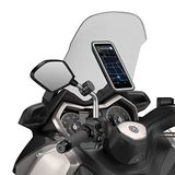 Shapeheart - Magnetische smartphonehouder voor achteruitkijkspiegel | Vaste versie | Universeel | Alle achteruitkijkspiegels | Beschermt tegen regen | Compatibel met alle merken | XL-telefoon tot 16,5 cm