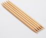KnitPro Basix Birch sokkennaalden 20cm 6.00mm
