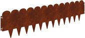 vidaXL Bordure de pelouse - 30 pièces - 103 x 25 cm - Acier Corten