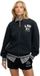 Superdry - Country Club Jersey Bomber - Dames - Hoodies - Katoen/Polyester - Maat XS - Eclipse Navy