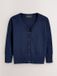 Next - Meisjes - Schoolhemdje met V-hals met hoog katoenpercentage - Blauw