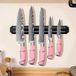 YARDIN 6-delige kookmessen set, roze
