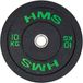 HMS Bumper Plate - Olympische Halterschijf - 10 kg - Groen