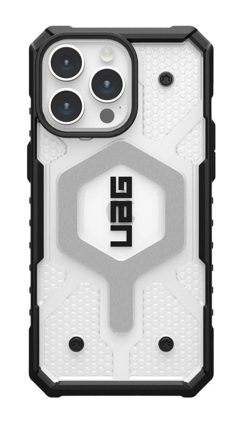 Urban Armor Gear UAG Pathfinder MagSafe Case for iPhone 15 Pro Max - Black/Transparent