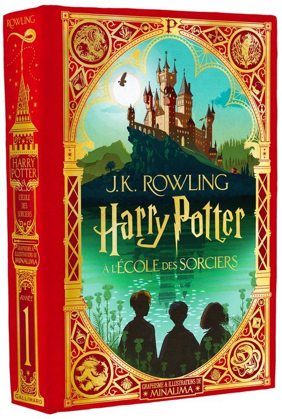 GALLIMARD JEUNE Harry Potter A L'ECOLE DES SORCIERS - Illustration par Minalima
