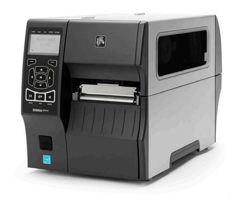 Zebra ZT410 Labelprinter - Grijs - Ethernet - Bluetooth - LCD