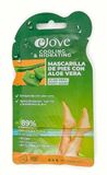 Ejove Voetmasker met aloë-extract, hydrateert en verzorgt de huid, ideaal voor gebarsten hielen en droge en ruwe voeten, peeling-masker