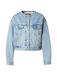LEVI'S ® Tussenjas 'Collarless Shrunken '90s Trucker Jacket' blauw denim