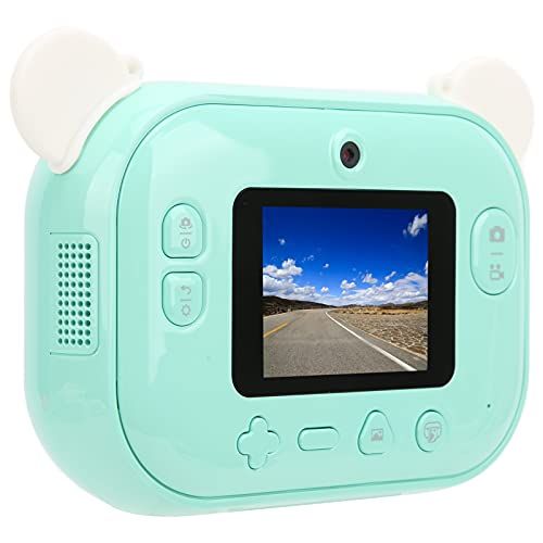 Shanrya Instant camera voor kinderen, HD 1080p, duurzaam en draagbaar, voor plezier en het delen van foto's