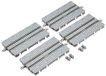 Tomytec 017943 4 tram-rail, recht, 70 mm, straatsteen
