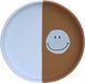 Lässig siliconen bord Happy Rascals Smile Sky Blue