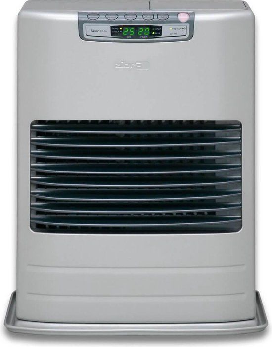 Zibro FF-55 T Petroleumkachel - 5500W - 300 m³ - Grijs