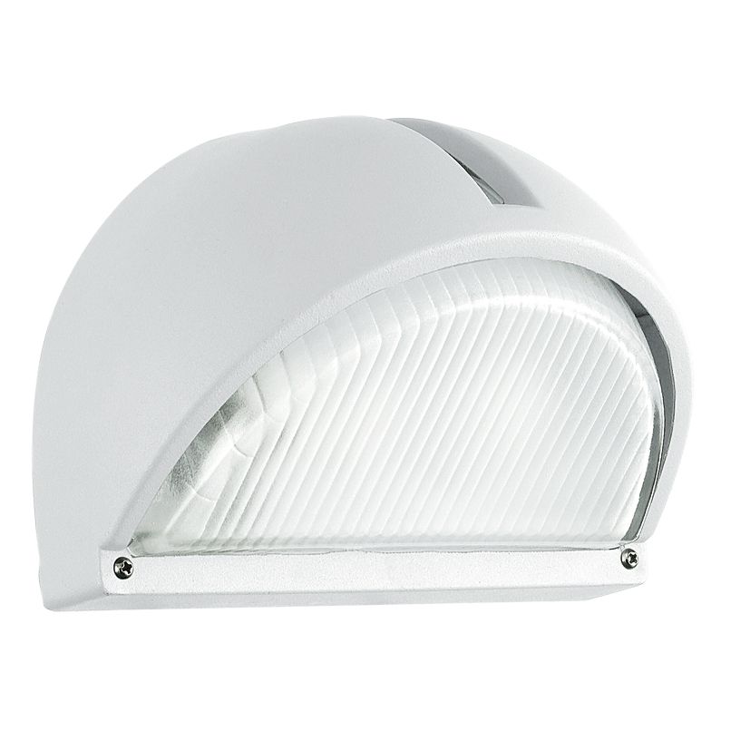 EGLO Onja Buitenlamp - Wit - Aluminium/Glas - E27 - 22x15x15.5cm