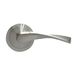 Micel - 07082 - Greepset met brede rozet (65 mm) en hendel van aluminium, gesatineerde nikkelafwerking, zilverkleurig, 135 x 65 x 65 mm