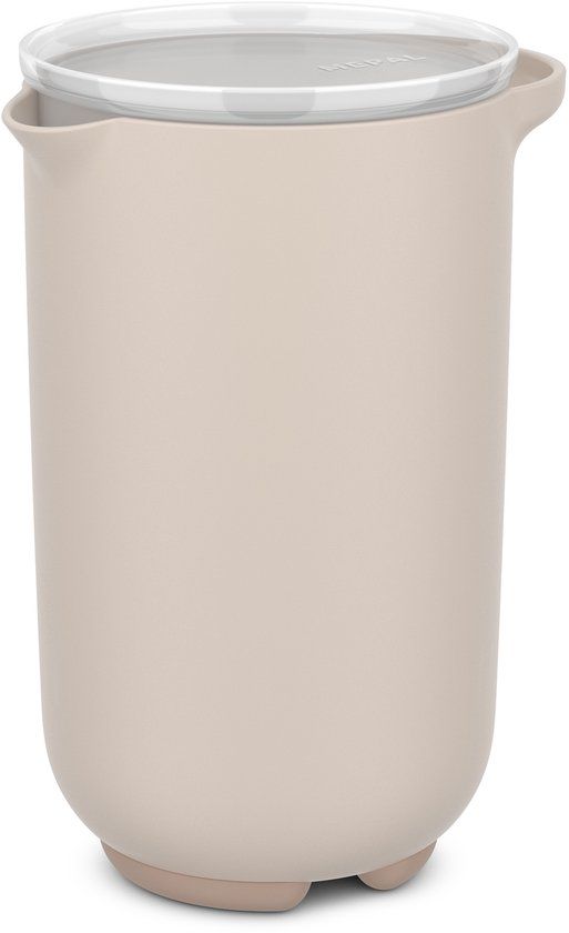 Mepal Mixbeker met deksel Chef it - 1 l - Chalk