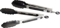 Elo Zipp Zapp Grill Tang zwart zilver 27 cm
