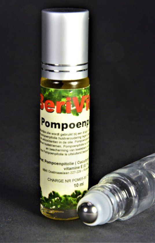 Berivita Pompoenpitolie Puur & Koudgeperst 10ml Roller