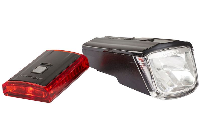 XLC Comp CL-S16 Fietsverlichting set - Titania zwart - 2018