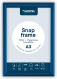 Europel Kliklijst – Posterlijst – A3 – 29,7 x 42 cm – 25mm – Aluminium – Blauw