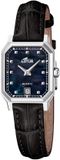 Lotus FESTINA LOTUS SA Datum horloge Square Series Vrouwen Zwart Leer Rechthoek