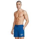 Nike zwemshort Breaker Logo 5' Volley blauw