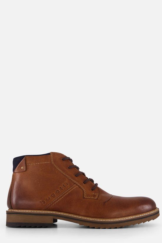 Bugatti Baldor Veterboots cognac Leer - Maat 41