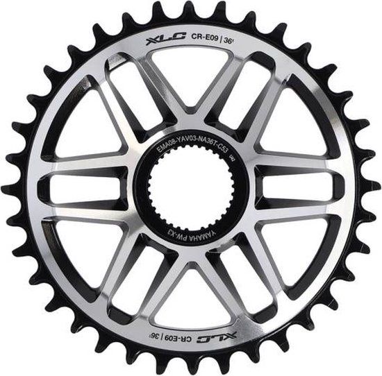Winora XLC CR-E07 Kettingblad - Yamaha E-Bike - 38 Tanden - Aluminium - Zilver