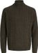 JACK&JONES JPRBLUCALLUM CABLE KNIT HALF ZIP Heren Gebreide Truien L Ganache
