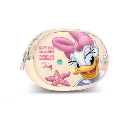 Disney - Daisy Duck Beach-Pill muntenportemonnee, roze, 12 x 8,5 cm