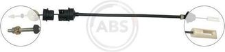 A.B.S. Commande d'embrayage avec câble, 665 mm, avec ABS, convient entre autres pour CITROËN ZX