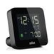Braun BC09-DCF Réveil numérique - Noir - LCD - Fonction Snooze