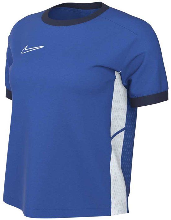 Nike Dri-FIT Academy 25 Korte Mouwen T-shirt Blauw L Vrouw
