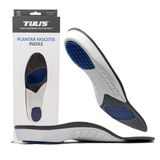 Tuli's Peesplaatontsteking steunzolen / Plantar Fascia - Stijve voetboogondersteuning - Gel schokdemping - Schoenmaat: 45-47