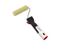 Nespoli - Mini verfroller 11 cm Teflon behandeld Surface Protector voor impregnatie en houtverf, verfrol voor doe-het-zelvers - Ergonomische soft-touch handgreep, efficiënte vrijgave
