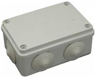 PAWBOL S-Box Serie - Opbouwdoos - 120x80x50 mm - 6 Membrandoorvoeren - IP65