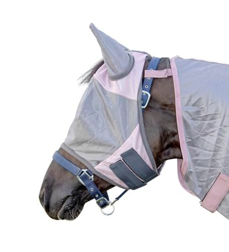 HKM Grey Fly Protection Mask Grey Pony