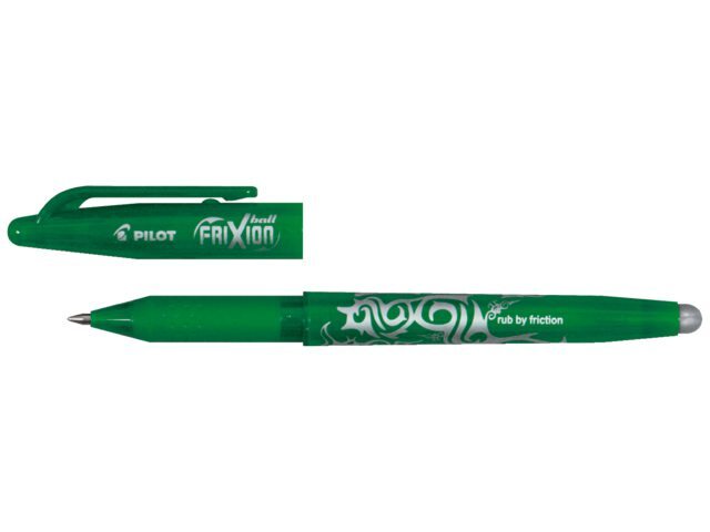 Pilot Rollerpen Frixion BL-FR7 groen 0.4mm