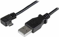 Startech USB-A naar Micro-USB kabel 1m Zwart
